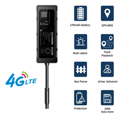 4G GPS Wired Vehicle Tracker (CT-V03)