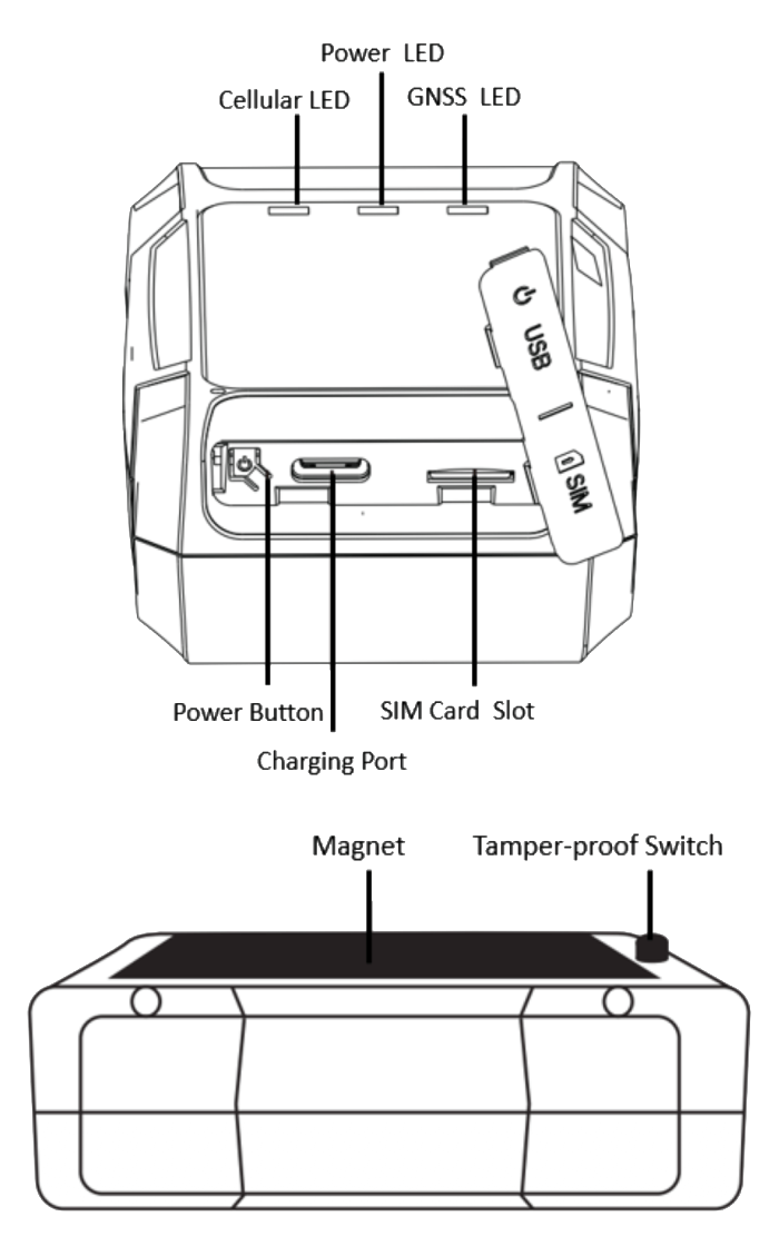 4G GPS Asset Tracker CT-A03 — 70 Day Battery