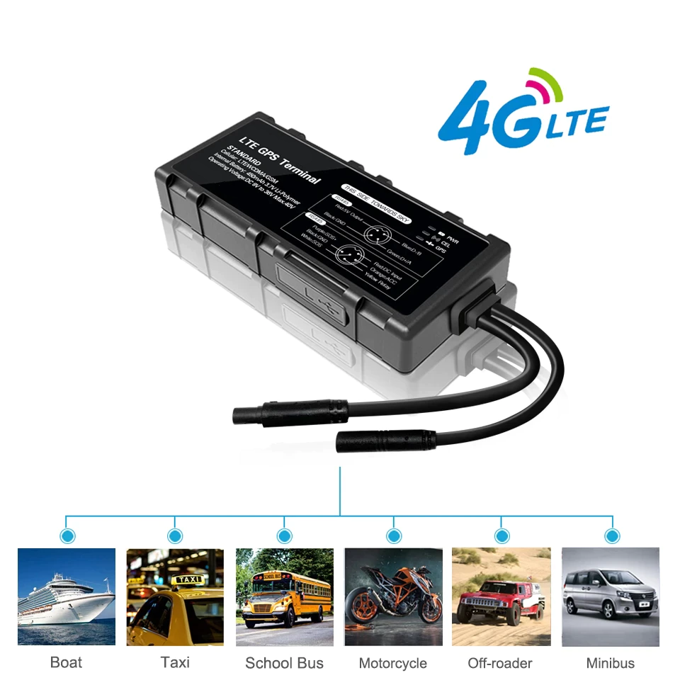 4G GPS Wired Vehicle Tracker (CT-V01)