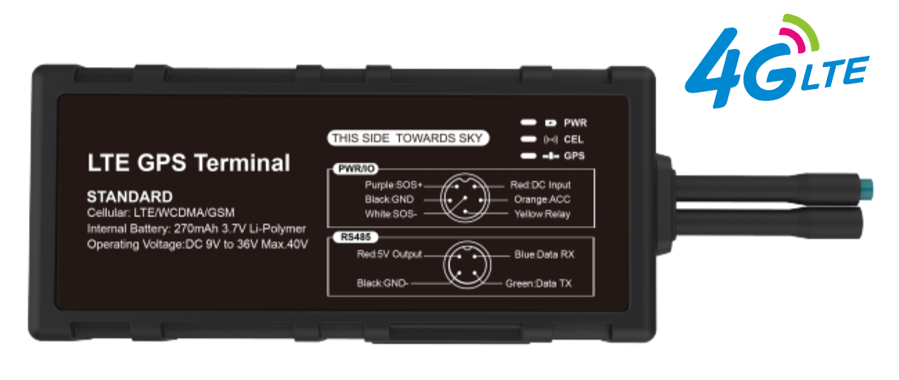 4G GPS Wired Vehicle Tracker (CT-V01)