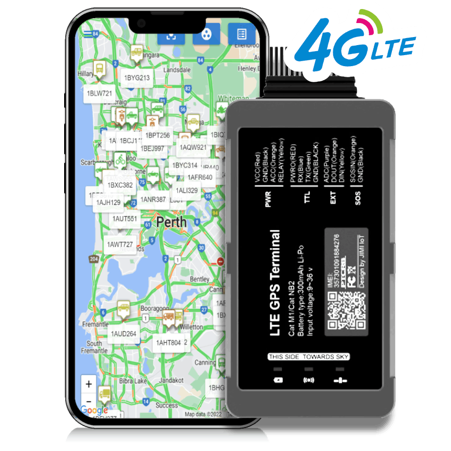 4G GPS Wired Vehicle Tracker (CT-V02)